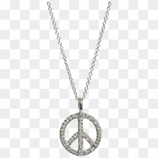 Ileana Makri Peace Sign Necklace Jewelry Png - Peace Sign Necklace Png Clipart