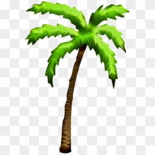 Free Icons Png - Palm Tree Art Png Clipart