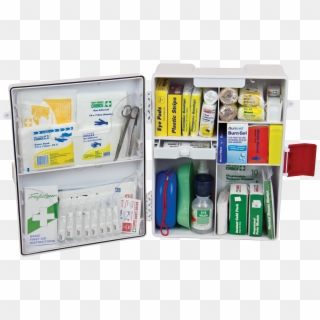 Trafalgar National Workplace First Aid Kit Wall Mount - Basic First Aid Box Clipart