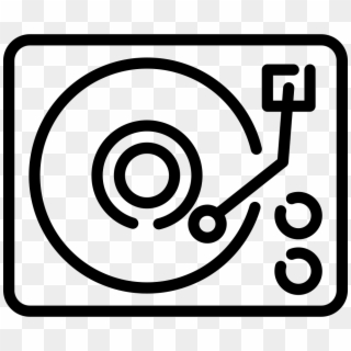 Vinyl Record Player Comments - Record Player Logo Png Clipart