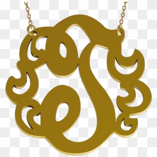 Initials Jewelry Png Freeuse Download - Necklace Clipart
