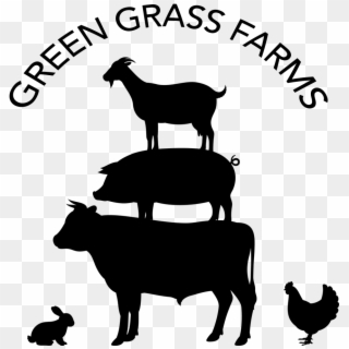 Green Grass Farms Logo - Livestock Farms Logo Clipart