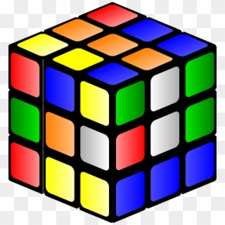 Rubix Cube Clip Art - Png Download