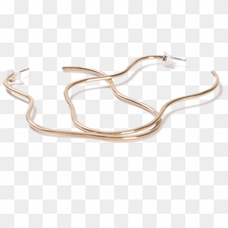 Ripple Hoop Earrings - Cable Clipart