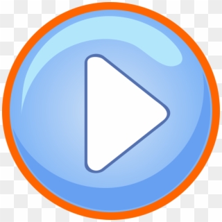 Pause Button Clipart Youtube - Game Play Button Png Transparent Png