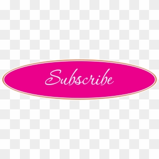 Pink Subscribe Button Png Clipart