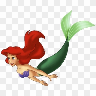 962 X 774 6 - Ariel The Little Mermaid Swimming Clipart