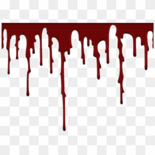 Dripping Blood Clipart - Dripping Blood Cartoon - Png Download