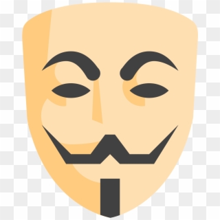 Anonymous Mask Icon Png - Transparent Background Anonymous Mask Png Clipart