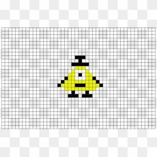 Pixel Art Gravity Falls Bill Clipart