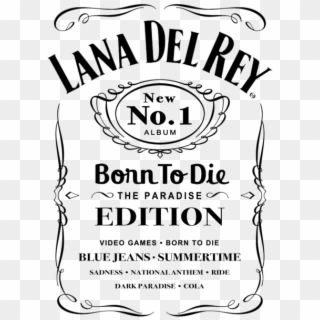 Lana Del Rey Born To Die Edition Clipart