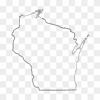 Wi Outline - Wisconsin Clipart
