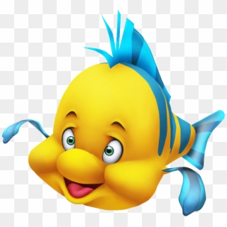 Linguado Ariel Png - Yellow Fish From Little Mermaid Clipart
