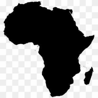 File - Africa-outline - Liberia In Africa Map Clipart