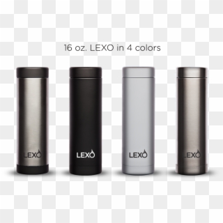Lexo Tumblers Thermos Style Lid 16 Oz - Lexo Clipart