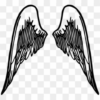 How To Set Use Angel Wings Outline Svg Vector Clipart