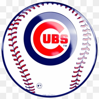 Chicago Cubs Ball - Clip Art Cubs Baseball - Png Download