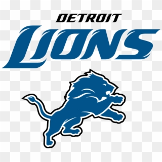 Lion Football Png - Detroit Lions Nfl Logo Clipart