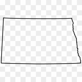 Com Nd Outline Blank Pluspng - North Dakota Outline Png Clipart