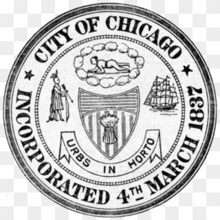Seal Of Chicago, Illinois - Chicago Seal Clipart