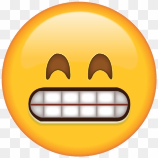 The Cheeky Grin On This Emoji Will Match The Expression - Grinning Emoji Clipart