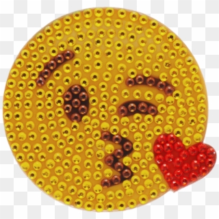 Kissing Face Emoji Stickerbeans - Circle Clipart