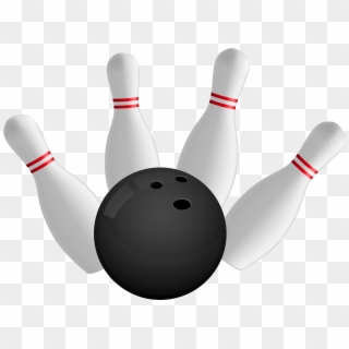Bowling Ball And Pins Png Clipart - Bowling Ball With Pins Transparent Png