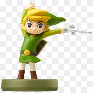 Nintendo Amiibo - Legend Of Zelda Wind Waker Amiibo Clipart