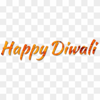 Happy Diwali Text Png Picture - Happy Diwali Png Text Clipart