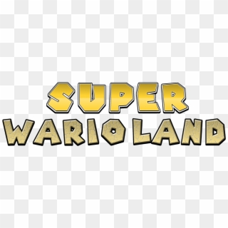 Project Wario Land Announced - Wario Name Png Clipart