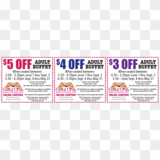Giant Crab Coupons - Poster Clipart
