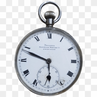 Progress Meridian Pocket Watch - Clock Clipart