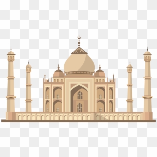 Taj Mahal India Png Clip Art - Taj Mahal Transparent Png
