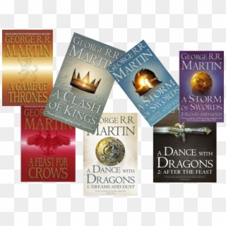 Song Of Ice And Fire Series Cover Images - Song Of Ice And Fire Png Clipart