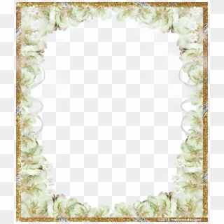 Wedding Frame Best - Floral Design Clipart