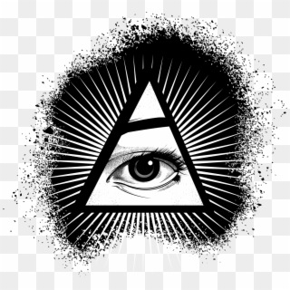 Share This Article - White Eye Illuminati Png Clipart