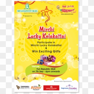 Mirchi Lucky Kolakattai - Poster Clipart