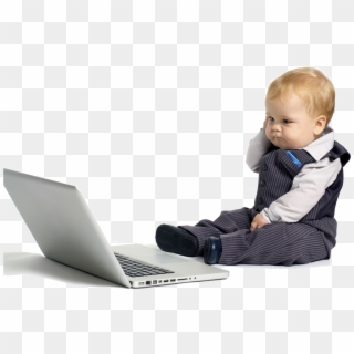 11 Mar 2016 - Baby On A Computer Clipart
