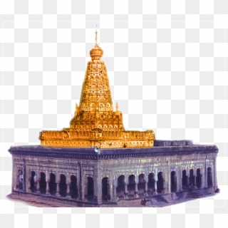 Proposed Golden Gopuram - Sharanabasappa Temple Gulbarga Clipart