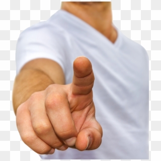 Man Pointing - Finger Clipart