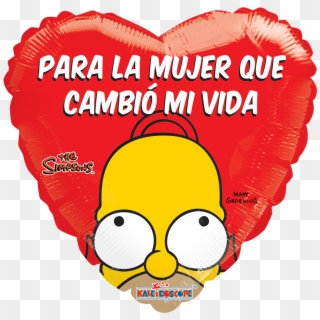 Homero Para La Mujer Que Cambio Mi Vida - Sweetheart Happy Valentines Day Love You Clipart