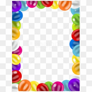 Free Png Download Balloons Border Frame Png Images - Balloon Border Clipart Png Transparent Png