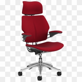Office Chair Png Transparent Picture - Humanscale Freedom Chair Red Clipart