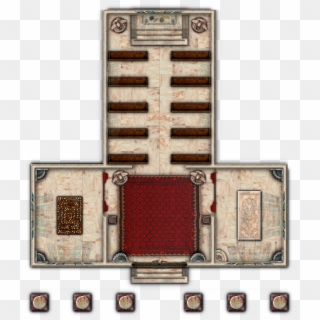 Temple - Floor Plan Clipart