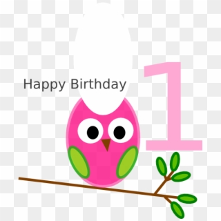 How To Set Use Birthday Owl Icon Png - Happy 1st Birthday Meme Clipart