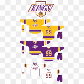 Los Angeles Kings Concept - Los Angeles Kings Jersey Concepts Clipart
