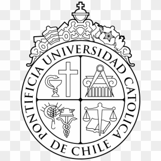 Universidad Catolica De Chile Logo Black And White - Pontificia Universidad Católica De Chile Clipart