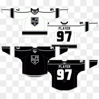 The Kings' Current Jerseys Are Also In The Mix Of Being - Los Angeles Kings Clipart