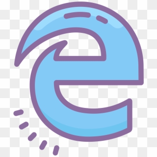 Microsoft Edge Icon Free Download At Icons8 - Edge Logo Microsoft Png Clipart