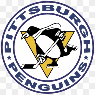 Pittsburgh Penguins Logo Png Transparent - Black And White Pittsburgh Penguins Logo Vector Clipart